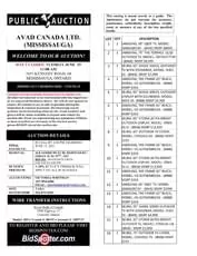 Catalogue