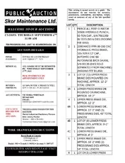 Lot Catalog